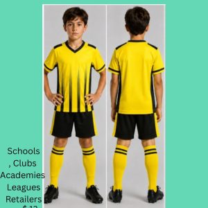 Borussia Dortmund club soccer uniform
