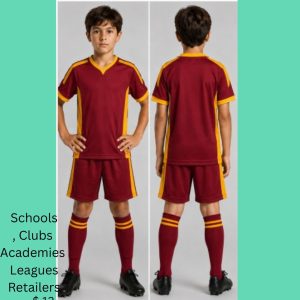 Roma club soccer uniform
