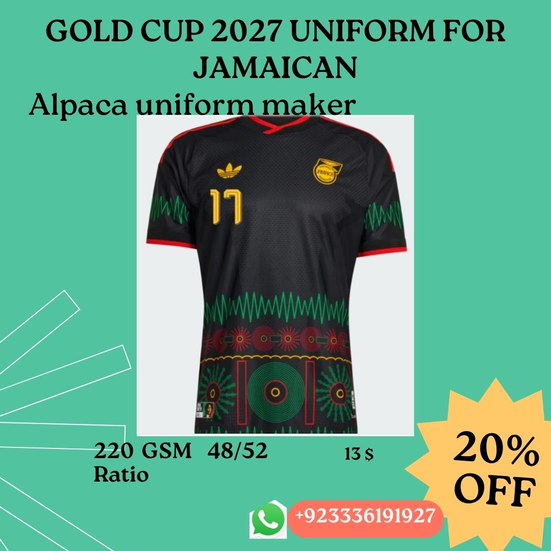 Jamaican soccer uniform
