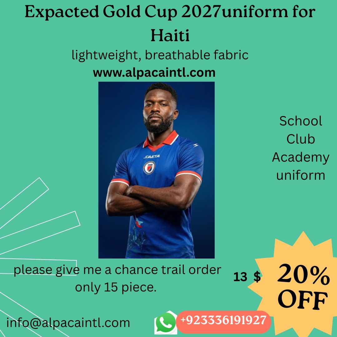 Haiti soccer uniform