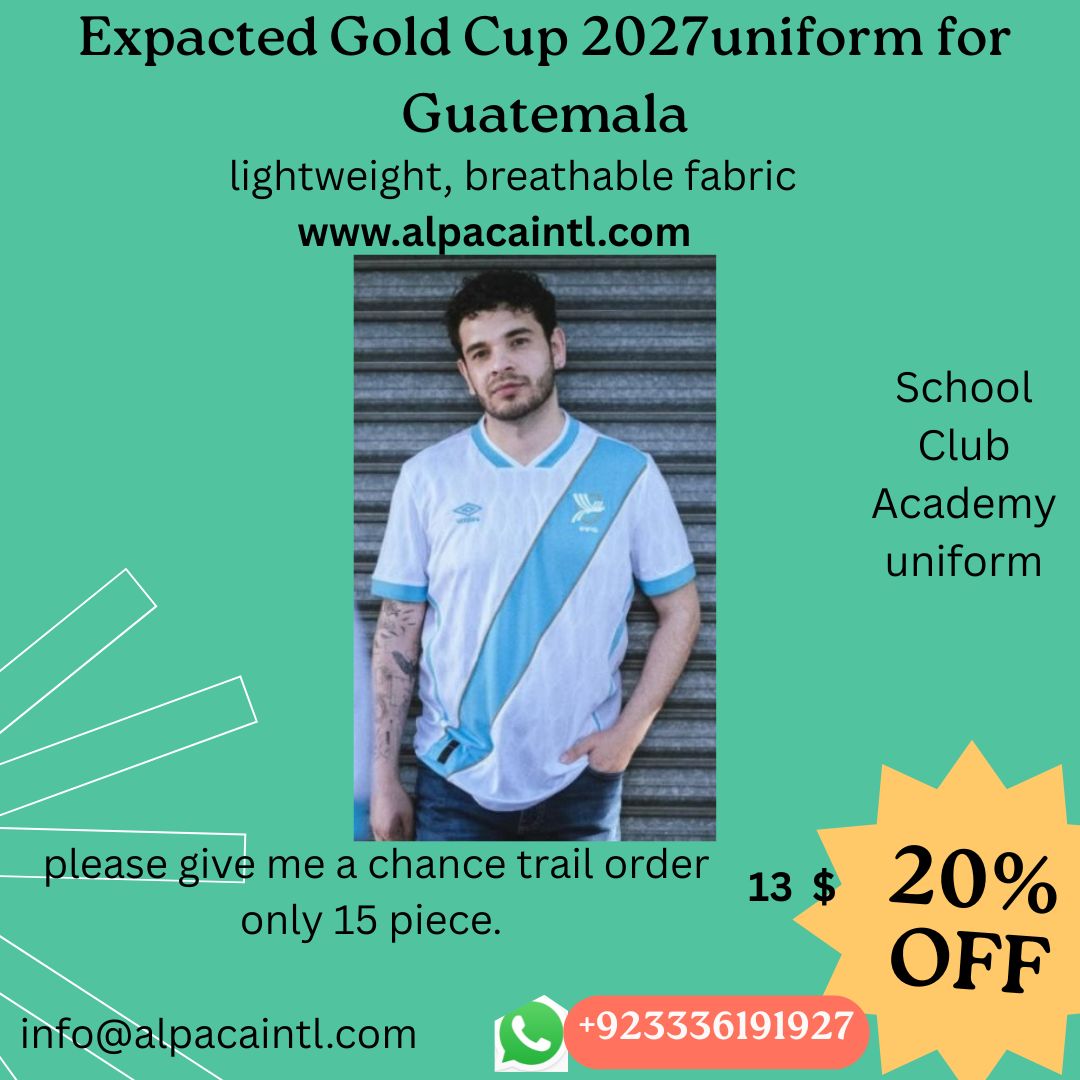 Guatemala soccer uniform